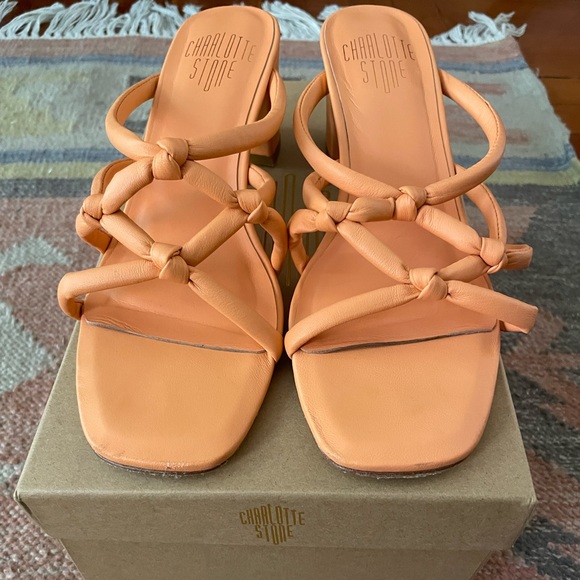 Charlotte Stone Size 9 Paola in Apricot - Picture 2 of 4